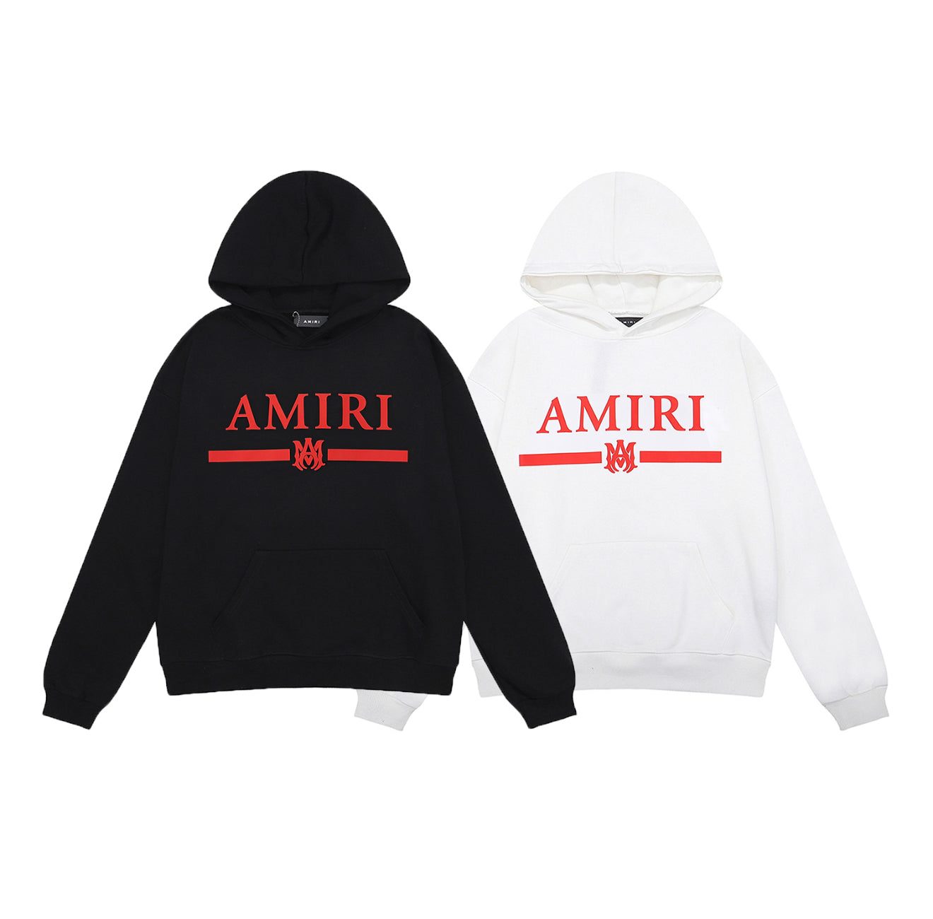 AMIRI Red Logo Hoodie